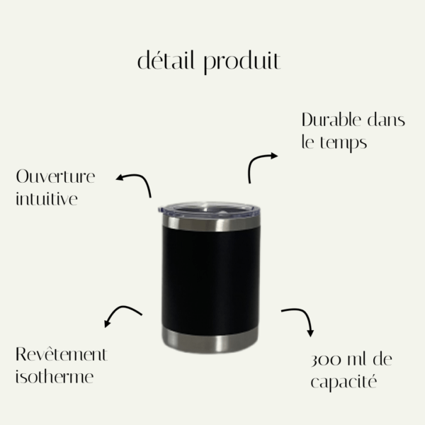 HITTO™ - Mug noir – Image 4
